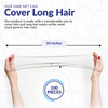 ZefeqCo 100Pcs Black Hair Net 24 Invisible Hair Nets for Women and Men Perfect for Hair Bun Sleeping Kitchen Food Servic