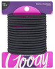 Goody Ouchless Hair Elastics No Pull No Breakage TangleFree Hold for Thick Curly Coily Textured Hair 17 Count Black Long