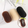 2 Pcs Volume Hair Base Inserts Bump It Up Hair Pads Black and Coffee