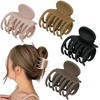 Medium Hair Clips for Thin Fine Hair 15 Small Claw Hair Clips for Women and Girls Matte Double Row Jaw Clip Non Slip Hai