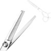 Hair Cutting Scissors Professional Home Haircutting BarberSalon Thinning Shears Kit with Comb and Case for MenWomen Silv