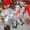 10 Pieces Multi Colored Hair Accessories Horse Hair Ties Bows for Horse Shows Cowgirl Ribbon Ties Equestrian Elastics No