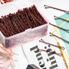 Bobby Pins Brown Hair Pins for Women 400pcs Bun Pins for Thick Thin and All Hair Types Small Hair Pins with Case 197 inc