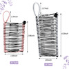 WILLBOND 4 Pcs Banana Hair Clips for Women Large Small Comb Vintage Clincher Banana Grip Clip Styling Accessories Gift f