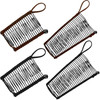 WILLBOND 4 Pcs Banana Hair Clips for Women Large Small Comb Vintage Clincher Banana Grip Clip Styling Accessories Gift f