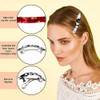 6 Pcs Hair Barrettes for Women TortoiseShell Flat Hair Clips French Design Hair Accessories Holiday Birthday Gifts Mom G