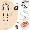 WILLBOND 10 Pcs U Shaped French Hair Pins Tortoise Shell Hair Forks 4 Cellulose Acetate Updo Sticks for Women Chignon Vi