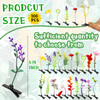 Haawooky 100 Pieces Bean Sprout Hair ClipsMixed Style Plant HairpinsFunny Plant Hairpins Hair Accessories for WomenGirls