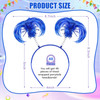 Hoteam 48 Pcs Pom Pom Headband Carnival Party Tinsel Wrapped Ponytail Head Bopper Costume Headwear Hair Accessories Wome