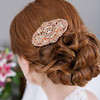 EVER FAITH 1920s Wedding Hair Accessories Austrian Crystal Bridal Art Deco Vintage Headpiece Side Comb for Women Bride C