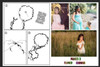DDazzling Flower Crown Floral Wreath Headband Floral Garland Headbands Photo PropsRose Flower Crown Kit 3 Piece Ivory