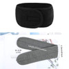 LADES Spa Facial Headband for Women Soft Terry Cloth with Adjustable Hook and Loop Comfortable Secure Fit for Skincare M