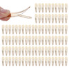 Lawie 100 Pack Bulk 236 Inch 6 CM Silver Gold Black Snap Metal Hair Clips Barrettes Hairpins Clips Thin Fine Bang Hair H