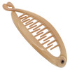 Camila Paris CP2207 French Small Banana Clip Hair Comb Flexible for Thin Hair Ponytail Holder Interlocking Styling Clips