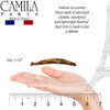 Camila Paris CP2192 French Extra Small Banana Clip Hair Comb for Fine Hair Classic Banana Clips Hair for Thin Hair Ponyt