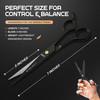 Professional Hair Cutting Scissors Krisp Shave Japanese Stainless Steel Salon Barber Scissor 7 Inch Shears for Mens Bear