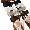 Cute Hair Accessories Bow Hair Clips Ribbon Barrettes with Long Tails and Tassels for Girls 6PCS Fashion Set
