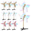 Lurrose Sequins Hair Clip Pinwheel Hair Barrettes for Girls Colorful Windmill Accessories for Birthday Party Daily Wear