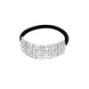 Xiwstar Hairband Fashion Bling Crystal Rhinestone Hair Ties for Women Girls Silver 1 Count Pack of 1
