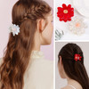 Jayongnee 4 PCS flower Hair Claw Clips for Women NonSlip Hair Clamps for Thin or Thick Hair Cute flower Hair Accessories