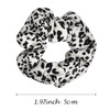 Yonchic 7Piece Leopard Cow Print Elastic Hair Ties Animal Style Multicolor Scrunchies Girls Hair Bands Ponytail Holder N
