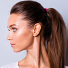 TecUnite 200 Pieces Elastics Hair Ties Ponytail Holders 4MM Rubber Bands for Hair PainFree Head Accessories for Women Me