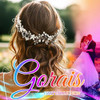GORAIS First Communion Hair Accessories Silver Bridal Flower Girl Headpiece Wedding Hair Pieces for Brides