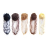 YANTAISIYU 50 Pcs Hair Net 20 Inch Invisible Elastic Mesh Wig nets for Hair Bun Food Service Bulk PackingMulticolored