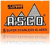 100 ASCO Super Stainless Double Edge Safety Razor Blades online at globaldelivered