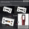 FOXSONIC Professional 2Hole Clipper Blades Ceramic Replacement Blades for Wahl Senior Cordless Clipper