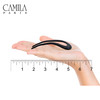 Camila Paris CP2670 French Twist Stick Clip Pins Black Wavy Hair Pin UShaped Hair Fork for Girls Spiral Updo Chignon Bun