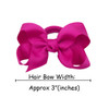 CLLOT 40Pcs Boutique Hair Bows Elastic Ties Kids Children Rubber Bands Ponytail Holders Hair Bands For Baby Girls Teens