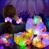 MUYANN Light Up Scrunchies Hair 80s Valentines Day LED Hair Accessories for Women Mothers Day Gift Hair Ties Bands Girl