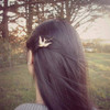 Olbye Sparrow Hair Pins Gold Bird Hair Clip Bridal Hair Accessories For Women 2 Pcs