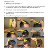 CombPal Scissor Clipper Over Comb Hair Cutting Tool Barber DIY Home Hair Trimming Guide Comb Set Classic Set Black