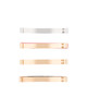 Goody Stay Tight Fine Hair Barrettes 4 Ct Assorted Colors SlideProof Flat Clips Comfortable Versatile Styling Accessorie