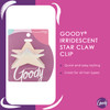 Goody Nostalgia Large Star Claw Clip 1 Ct Secure Grip Hair Clip for Women Men Boys Girls Comfortable Fun Hair Styling Ac