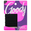 Goody Ouchless Seamless Hair Elastics 8 Ct Black DamageFree Gentle Hold Elastic Ties No Snag or Pull For All Occasions C