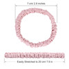 Chuangdi 9 Pieces Silk Scrunchies for Long Hair Silk Hair Ties Scrunchies for Women Girls Elastic Ponytail Holders with