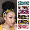 XTREND 6 Pcs Womens Headbands Twisted Cross Elastic Hairbands Yoga Workout NonSlip Sweat Soft Headbands Solid Color Simp
