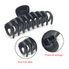 ECADY Hair Claw Clips Set Assorted Sizes 10Piece Strong Hold Claw Clips Hair Clips for All Hair Types Hair Accessories G
