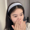 Padded Grey Headband for Women Wide NonSlip Fabric Hairband Thick Sponge Hoop Hair Accessory for Girls