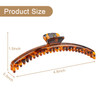 Mevnccola 48 Inch XL Banana Hair Clips for Women Slim Large Claw Clips for Thick Thin Hair NonSlip Flat Hair Clamps for