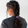 Purple and Blue Hair Ties for Thick Hair Grab Go Ponytail Holders 8 Pack Purple Daze Thick NoCrease Bands with Strong Ho