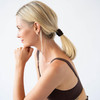 Brown and Beige Hair Ties for Thick Hair Grab Go Pony Tube 15 Pack Camelback Thick NoCrease Bands with Strong Hold Damag
