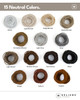 Heliums Thin Hair Elastics Light Blonde 2mm Ties for Thin Hair 175 Inch Medium Hold No Damage Ponytail Holders 40 Count