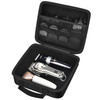 Barber Accessories Bag for Hair Clippers and Supplies Mens Trimmer Tool Organizer Portable Clipper Storage Holder for Ha