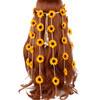 YAXAMING Halloween Sunflower Headband Daisy Flower Hair Bands Hoops Crown Floral Wreath Headpiece Hairband Women Xmas Ha