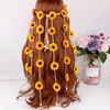 YAXAMING Halloween Sunflower Headband Daisy Flower Hair Bands Hoops Crown Floral Wreath Headpiece Hairband Women Xmas Ha