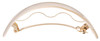 France Luxe Extra Volume Barrette Classic Handmade French Barrette for Women with Thick Hair Strong Clasp Hair Clips for